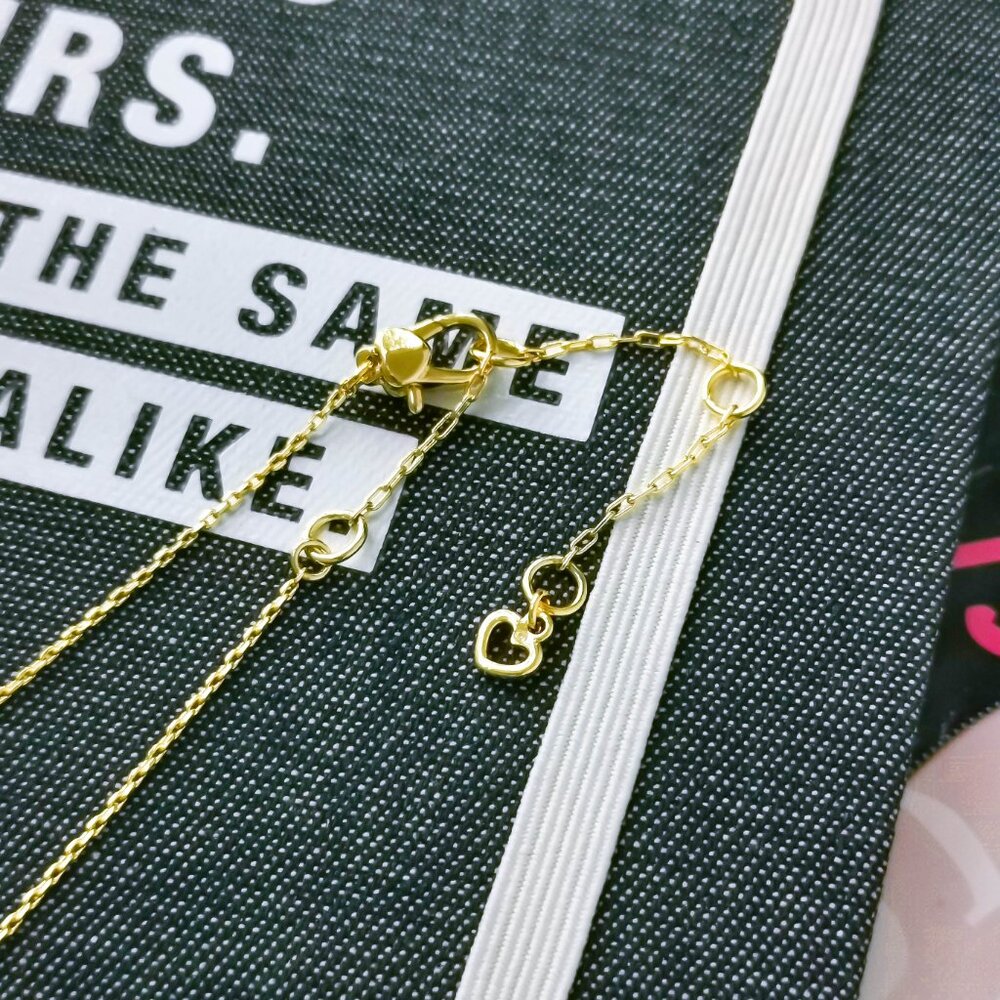 New Kate Spade True Love Mon Amour necklace Gold - Picture 3 of 3